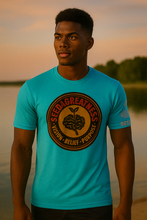 Load image into Gallery viewer, (Turquoise) ROOTS TEE (Unisex)
