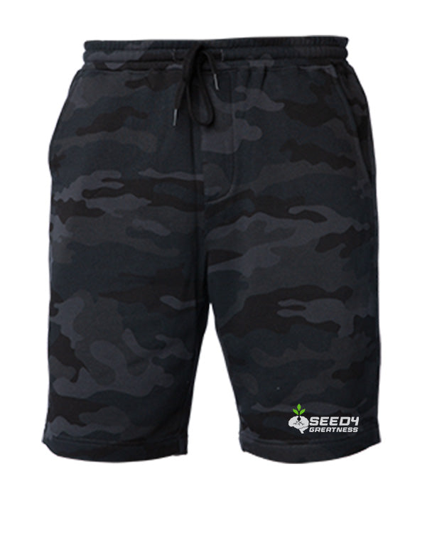 Black Camouflage shorts (Unisex)