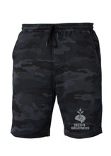 Load image into Gallery viewer, Black Camouflage shorts (Unisex)
