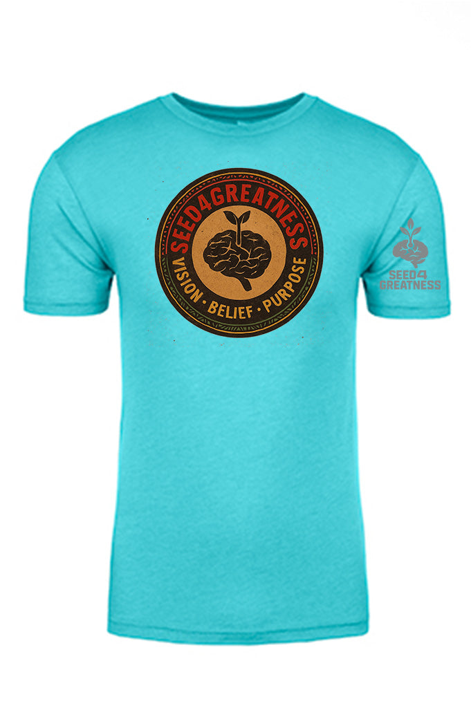 (Turquoise) ROOTS TEE (Unisex)
