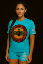 Load image into Gallery viewer, (Turquoise) ROOTS TEE (Unisex)
